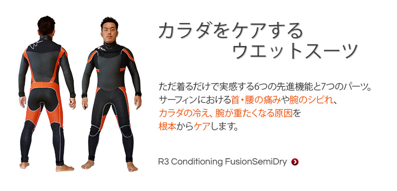 ウエットスーツタイプR3